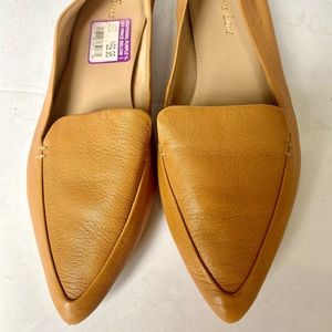 Essex Lane Beige Socialite Natural Loafer  Pointed Toe New. Eleanor Style 8.5 M